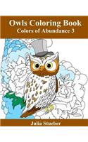 Owls Coloring Book