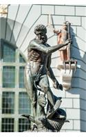 Neptune Statue in Gdansk Poland Journal: 150 page lined notebook/diary