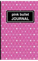 Pink Patterned Bullet Journal: Soft Cover, 5.5 X 8.5 Inch, 200 Pages(English)