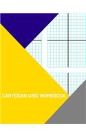 Cartesian Grid Workbook: Four Per Page
