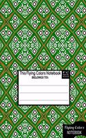 Flying Colors Notebook Collection: Digital Art Patterns 1, Journal/Diary, Wide Ruled, 100 Pages, 8.5 x 11 (Digital Art)