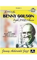 Jamey Aebersold Jazz -- Benny Golson, Vol 14: Eight Jazz Classics, Book & 2 CDs