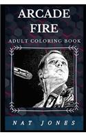 Arcade Fire Adult Coloring Book
