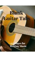 Blank Guitar Tabs