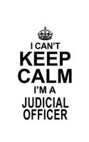 I Can't Keep Calm I'm A Judicial Officer