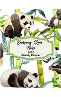 Emergency Room Nurse Weekly Planner