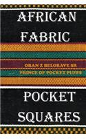 African Fabric Pocket Squares