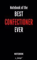 Notebook for Confectioners / Confectioner