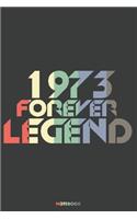 1973 Forever Legend Notebook