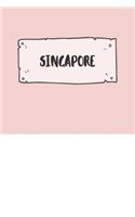 Singapore: Ruled Travel Diary Notebook or Journey Journal - Lined Trip Pocketbook for Men and Women with Lines