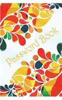 Password Book: Colorful-Ornamental-Abstract-Design(30 Password Book)