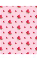 Watermelon Notebook Blank: 3D Cute Fruit Sketchbook Blank Paper Book Unlined Unruled Sheet Drawing Sketching Doodle Doodling Painting Journal Sticker Book For Kids Teen Girl W(6 Watermelon Notebook Blank)