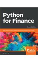 Python for Finance - Second Edition: Apply powerful finance models and quantitative analysis with Python