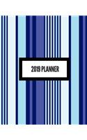 2019 Planner: Weekly & Monthly Calendar Schedule Organizer Inspirational Quotes, Notes & Check Listjanuary2019 Through to December 2019 Paperback