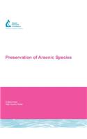 Preservation of Arsenic Species