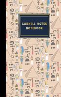 Cornell Notes Notebook: Cornell Note Taking Pad, Cornell Notes Paper, Note Taking Templates, Cute Ancient Egypt Pyramids Cover, 8.5" x 11", 200 pages(48 Cornell Notes Notebook)