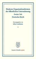Moderne Organisationsformen Der Offentlichen Unternehmung