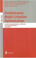 Evolutionary Multi-Criterion Optimization