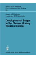Developmental Stages in the Rhesus Monkey (Macaca Mulatta)