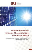Optimisation D Un Système Photovoltaïque En Couche Mince