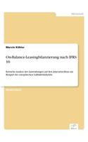 On-Balance-Leasingbilanzierung nach IFRS 16
