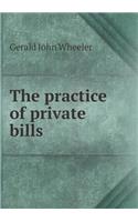 The practice of private bills