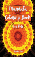 Mandala Coloring Book For Kids: Fun and Easy Coloring Book with Relaxing Mandalas for Boys, Girls, Beginners, Preschool and Kindergarten 48 Unique Mandalas