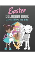 Easter Coloring Book for Toddlers and Kids