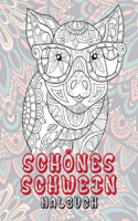 Schönes Schwein - Malbuch