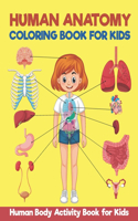 HUMAN ANATOMY Coloring Book For kids