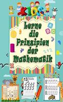 Lerne die Prinzipien der Mathematik: Zahlenverfolgung, Färbung, Addition, Subtraktion, Zeichen, aufsteigende, absteigende Reihenfolge, Merken, Zahlenfolgen, Einheiten und Zehner, Brüche