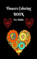 Flowers Coloring Book for Adults