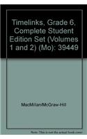 Timelinks, Grade 6, Complete Student Edition Set (Volumes 1 and 2) (Mo)