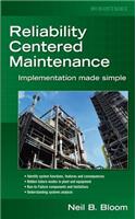 Reliability Centered Maintenance (RCM)