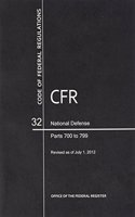 CFR66473 National Defense Parts 700-799
