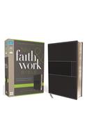 NIV, Faith and Work Bible, Leathersoft, Gray