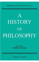 A History of Philosophy, Volume V: Hobbes to Hume(English)