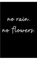 No Rain No Flowers