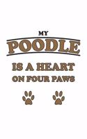 My Poodle is a heart on four paws