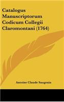 Catalogus Manuscriptorum Codicum Collegii Claromontani (1764)
