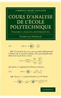Cours d'Analyse de l'Ecole Polytechnique: Volume 1, Calcul Différentiel