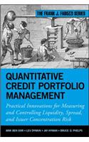 Quantitative Credit Portfolio Management