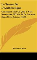 Le Tresor de L'Arithmetique