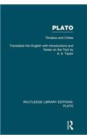 Plato: Timaeus and Critias (RLE: Plato)
