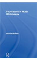Foundations in Music Bibliography