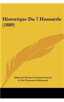 Historique Du 7 Hussards (1889)