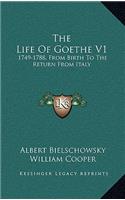 The Life of Goethe V1