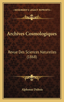 Archives Cosmologiques