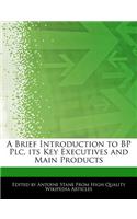 A Brief Introduction to BP Plc, Its Key Executives and Main Products
