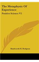 Metaphysic Of Experience